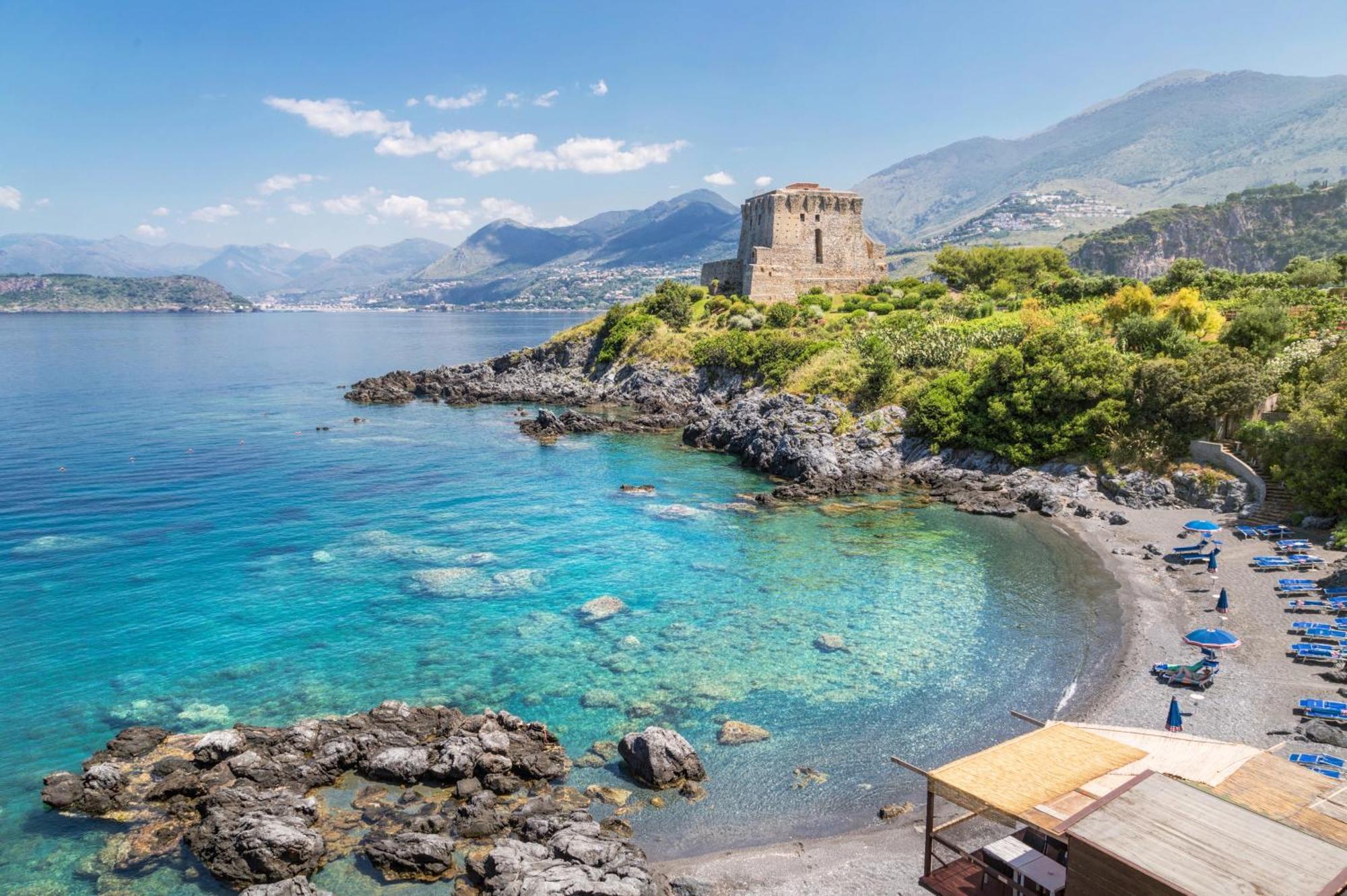 The Lemon Tree House Daire Scalea Dış mekan fotoğraf